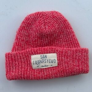 Red Knit Beanie